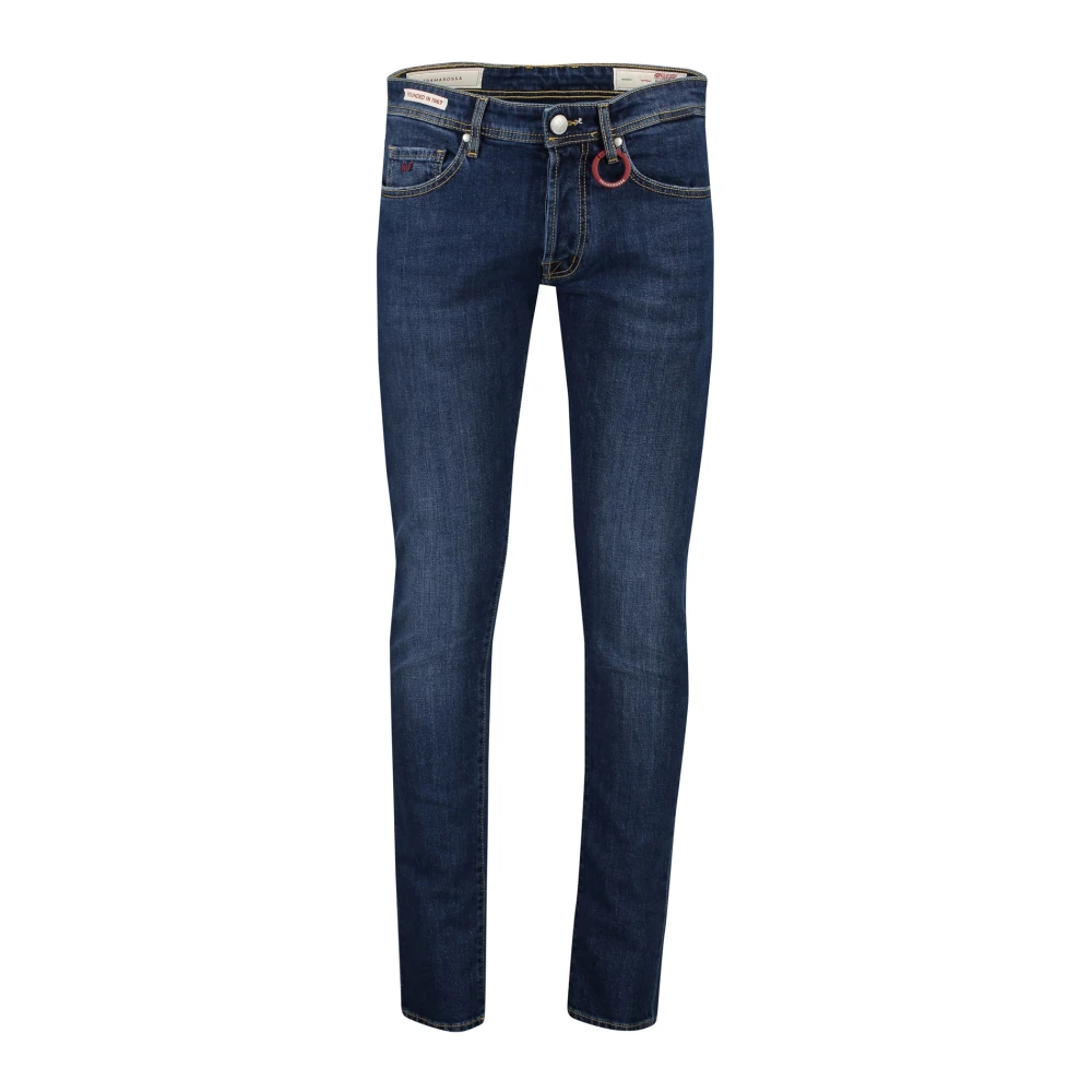 Tramarossa Donkerblauwe Jeans Blue Heren