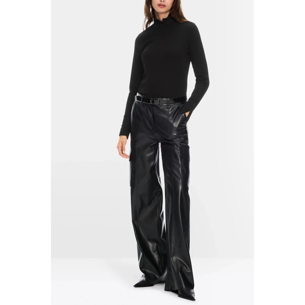 Marc Cain Stijlvolle Shirts en Tops Collectie Black Dames