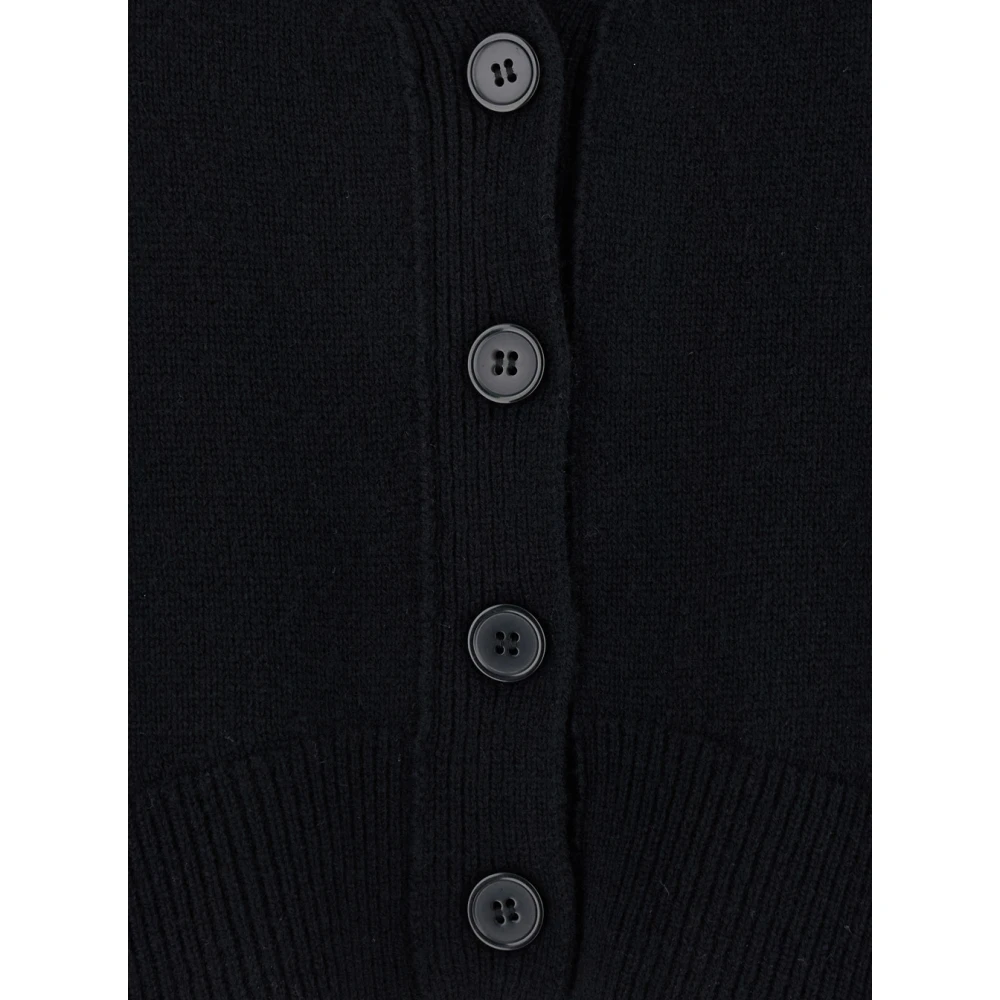 P.a.r.o.s.h. Zwarte V-hals Cardigan Sweater Black Dames