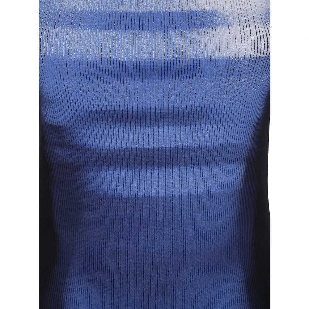 Jean Paul Gaultier Geribbelde lange jurk met overall clip Multicolor Dames