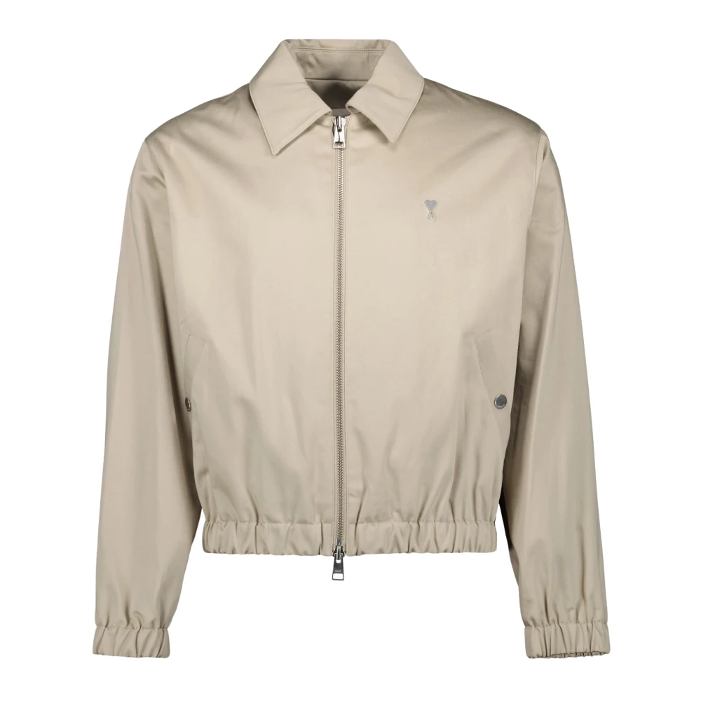 Ami Paris Hart Jas Lente-Zomer 2024 Beige Heren