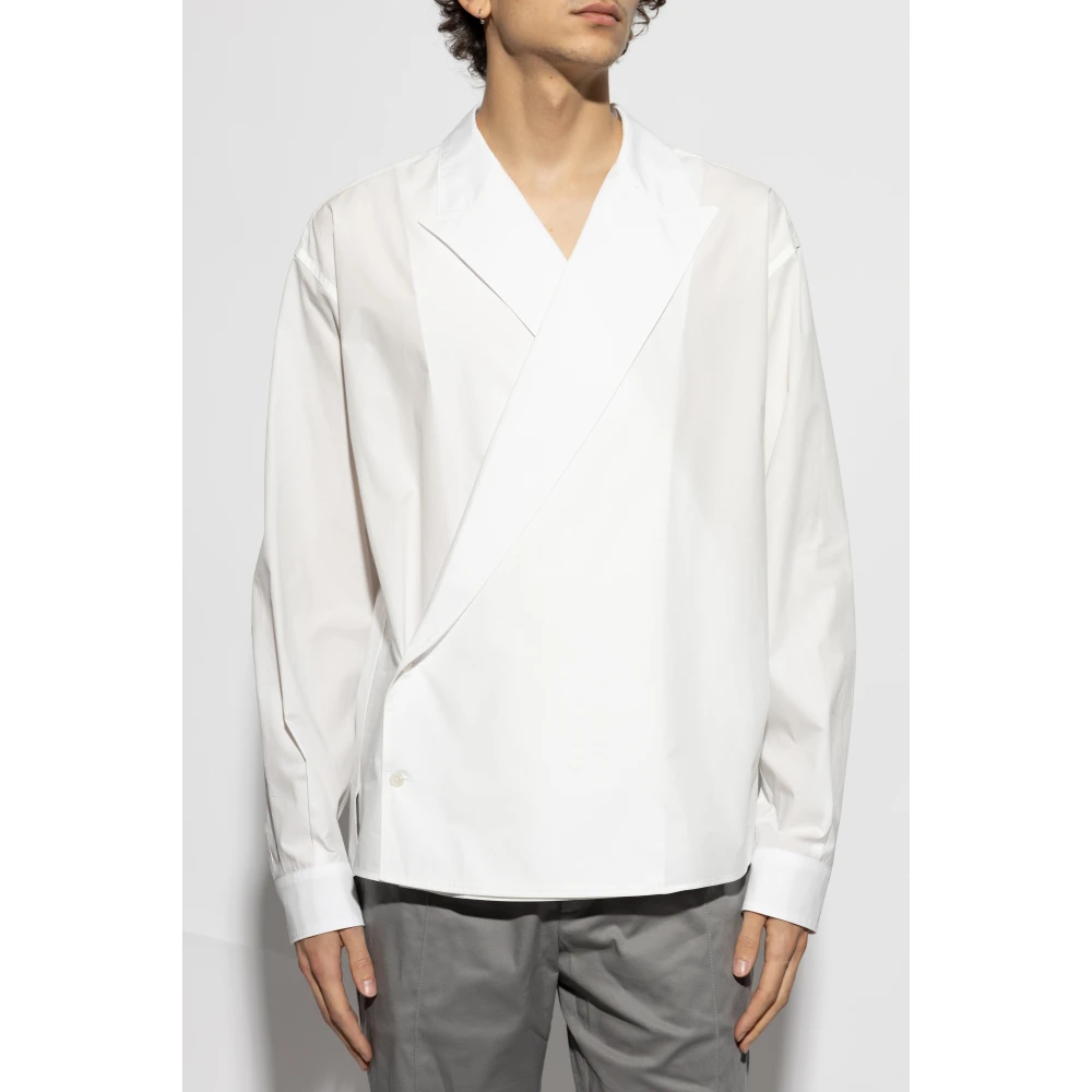 Dolce & Gabbana Wikkelshirt White Heren