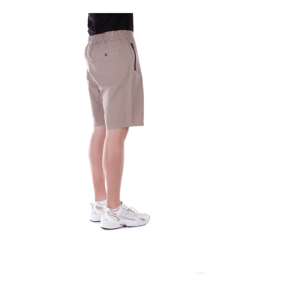 Barbour Beige Shorts met Rits en Zakken Beige Heren