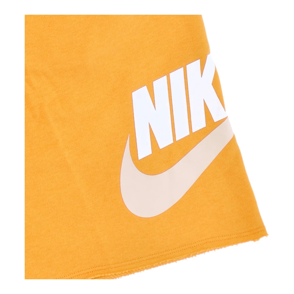Nike Franse Terry Alumni Shorts Orange Heren