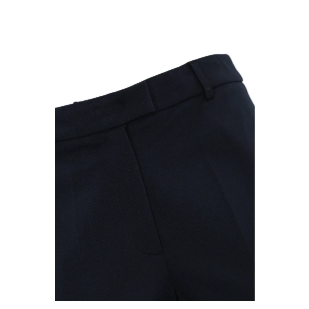 Liviana Conti Blauwe Flared Broek Milano Design Blue Dames