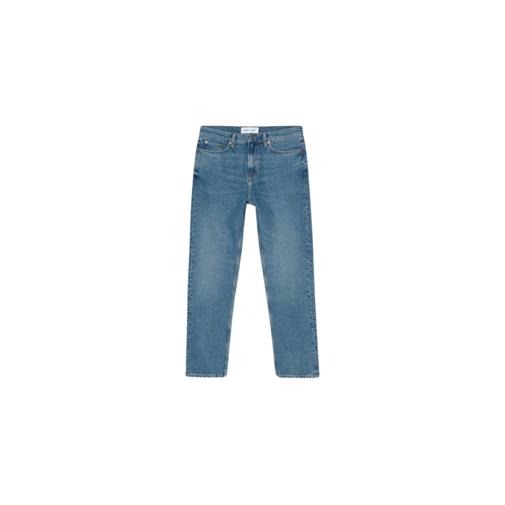 Samsøe Wijdvallende jeans met taps toelopende pijpen Blue Heren