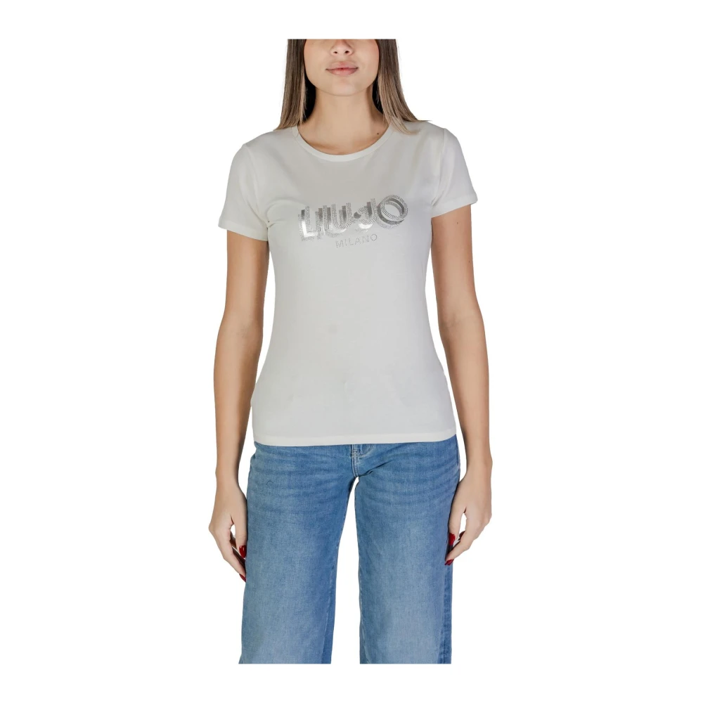 Liu Jo Donna Bianco Top, M, New,