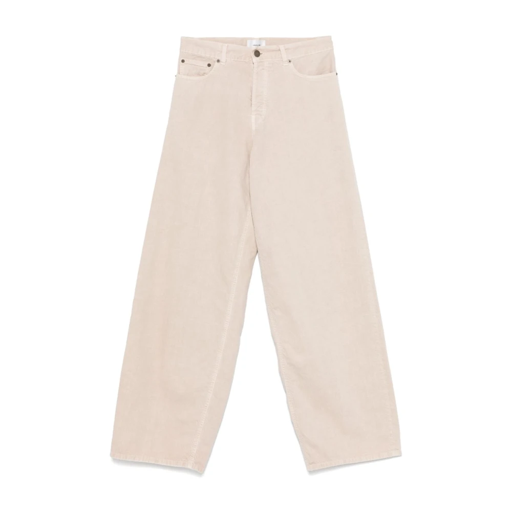 Haikure Straight Jeans Brown Dames