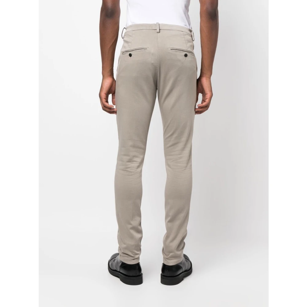 Dondup Chinos Broek Gaubert Stijl Gray Heren
