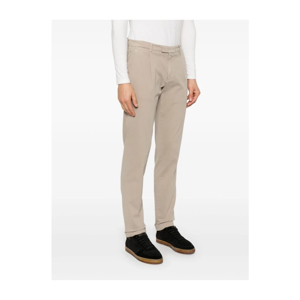 Briglia Klassieke Slim-fit Herenbroek Beige Heren
