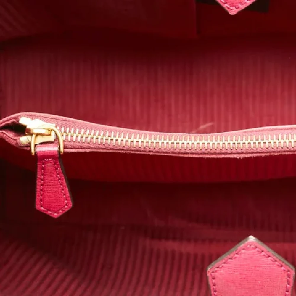 Fendi Vintage Pre-owned Leather fendi-bags Red Dames
