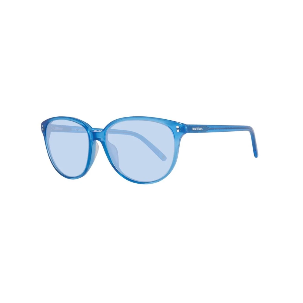Benetton Men's Blue Plastic Sunglasses Stylish Accessory