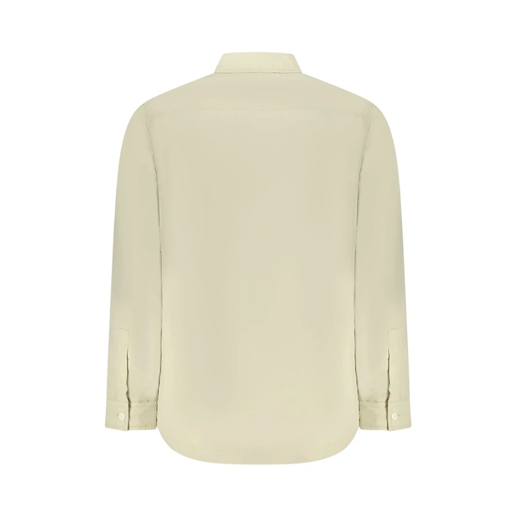 Hugo Boss Jas met lange mouwen en voorzakken Beige Heren