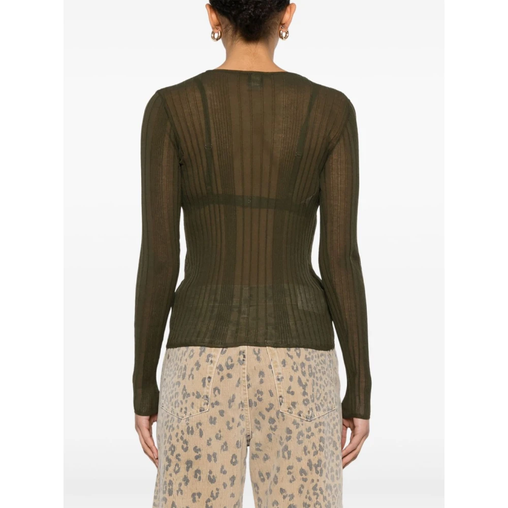 pinko Groene T-shirt voor vrouwen Green Dames