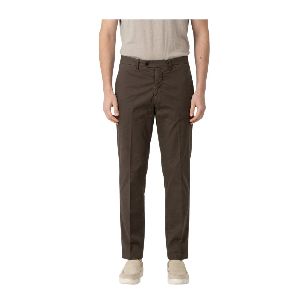 Mason's Uomo Marrone Pantaloni, M, New,