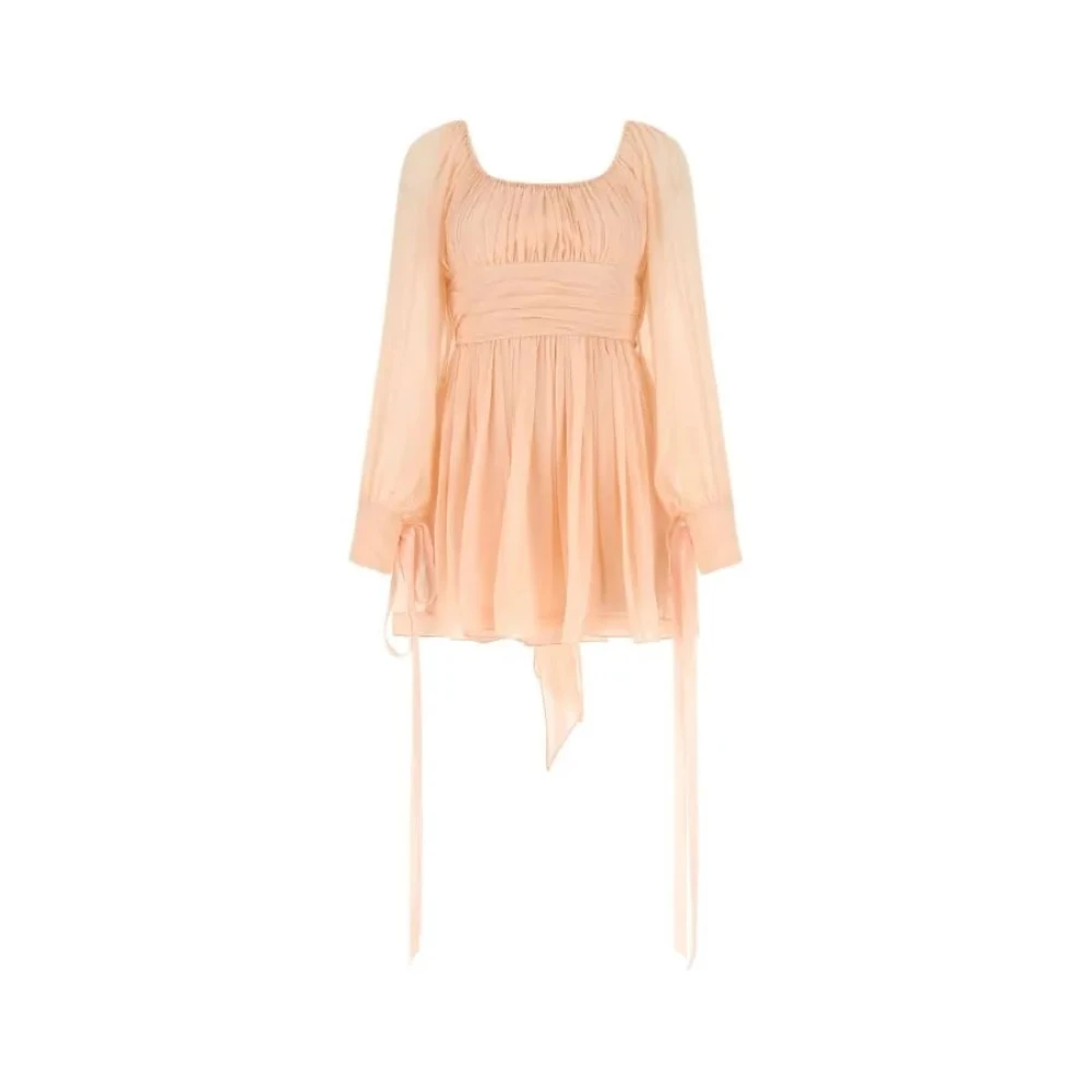Saint Laurent Stijlvolle Jurken voor elke gelegenheid Pink Dames