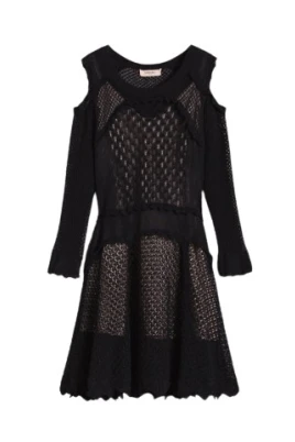Spets Off-Shoulder Klänning Set
