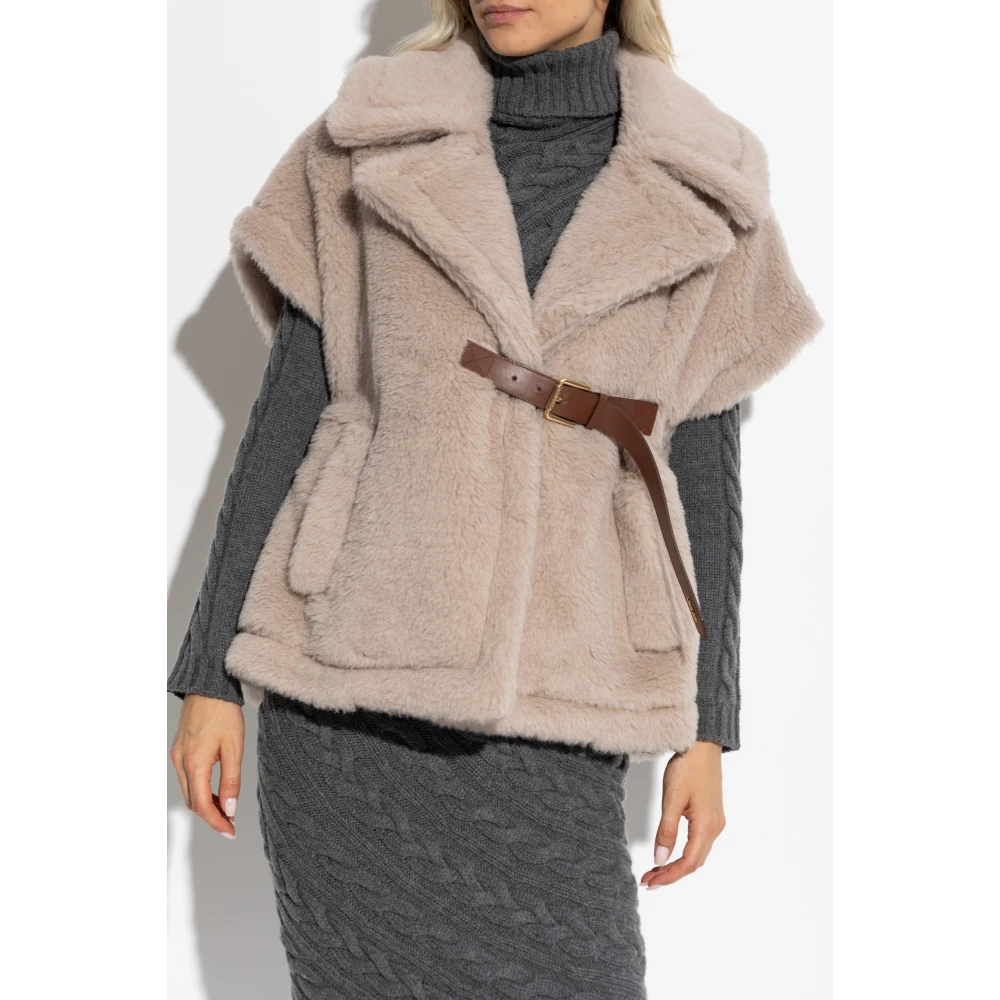 Max Mara Vest Newabavo Beige Dames