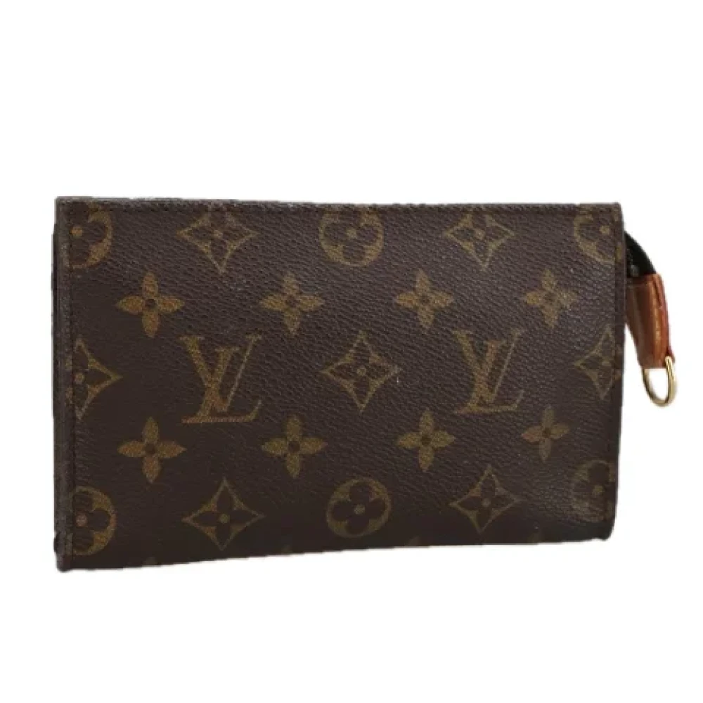 Louis Vuitton Vintage Pre-owned Canvas pouches Brown Dames