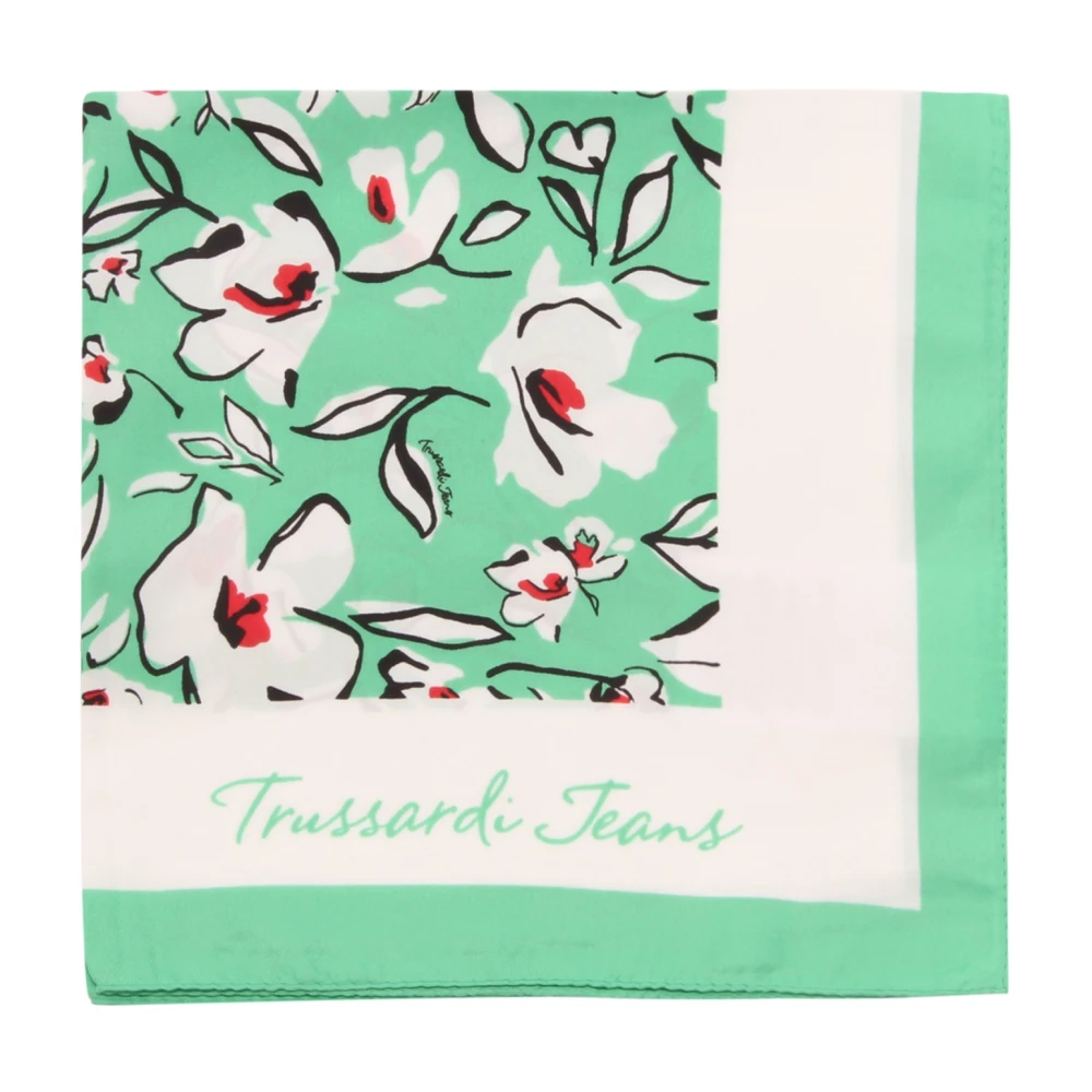 Trussardi Multicolor Foulard Jeans 16185 - Female - Scarves - One Size - Accessories
