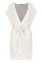 cardigan-long-blanc-avec-design-ajoure