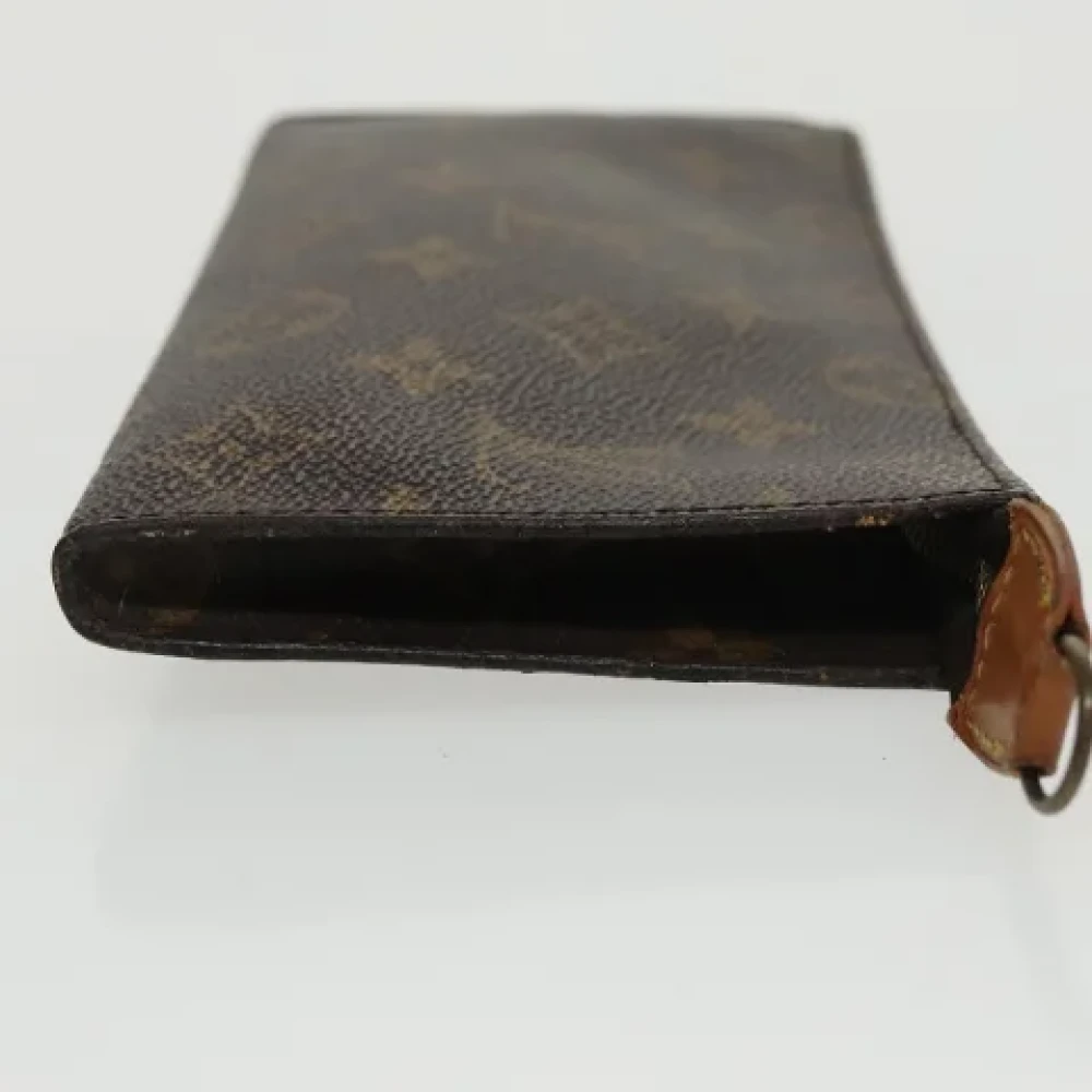 Louis Vuitton Vintage Pre-owned Canvas pouches Brown Dames