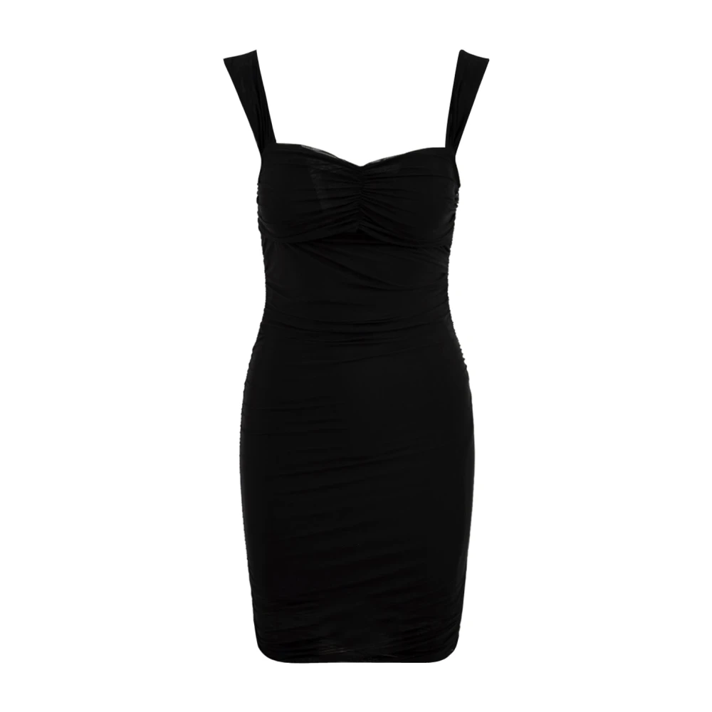 Mar De Margaritas Zwarte Bloemenjurk Diana Stijl Black Dames