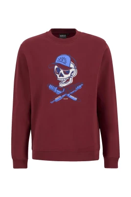Vintage Motorcykel Grafisk Sweatshirt