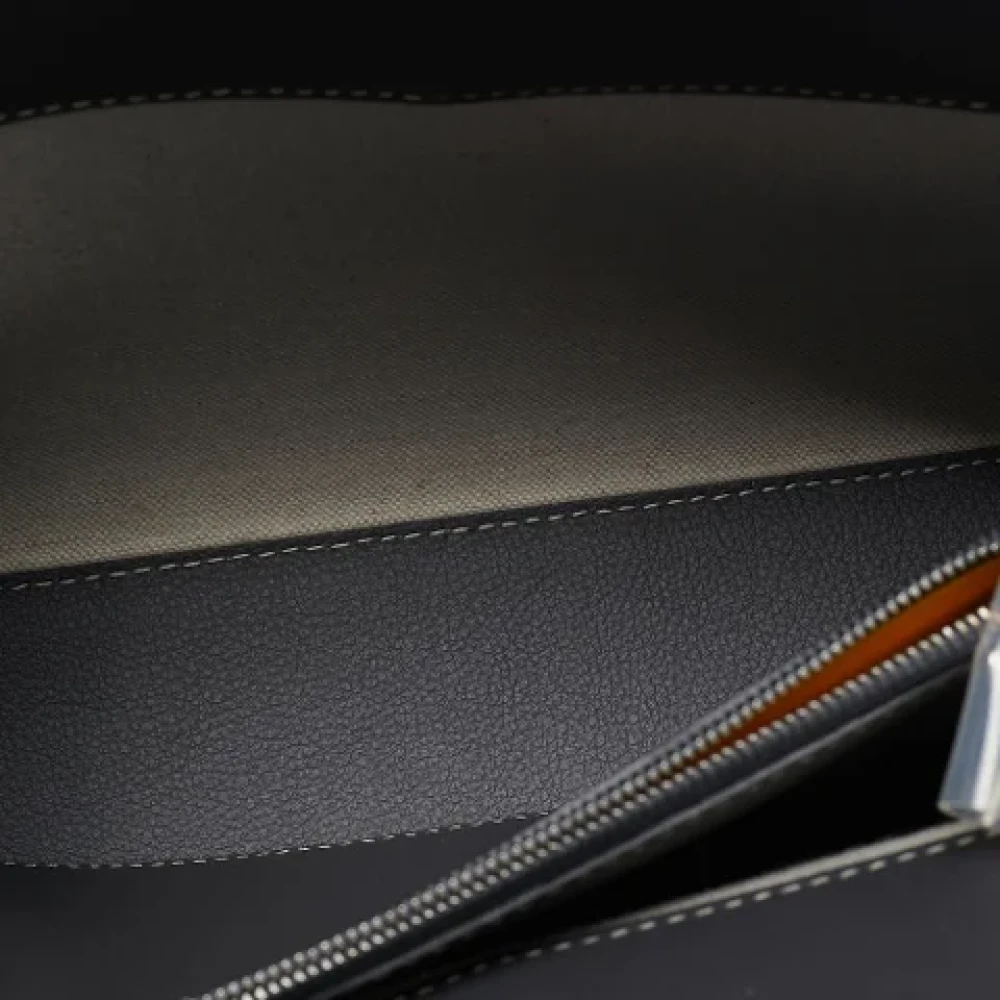 Goyard Vintage Pre-owned Leather shoulder-bags Gray Dames