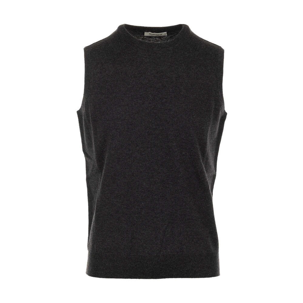 Kangra Grijze Sweater Vest Gray Heren