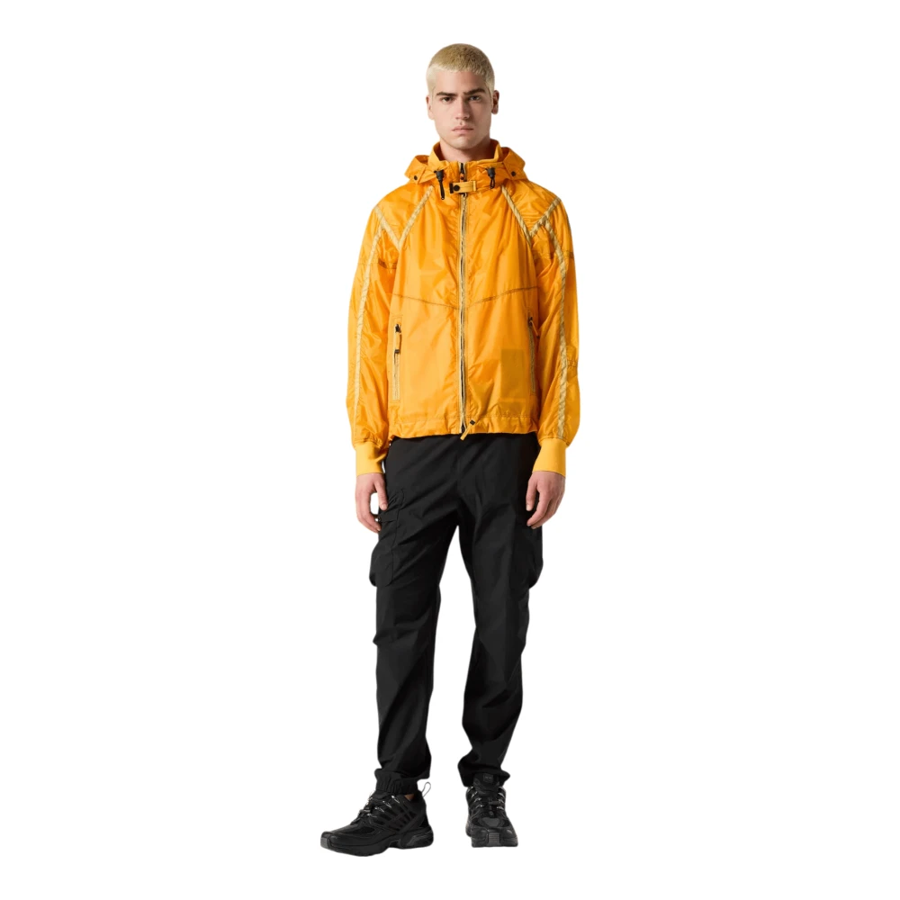 Parajumpers Oranje Hoodie Edge Stijl Yellow Heren