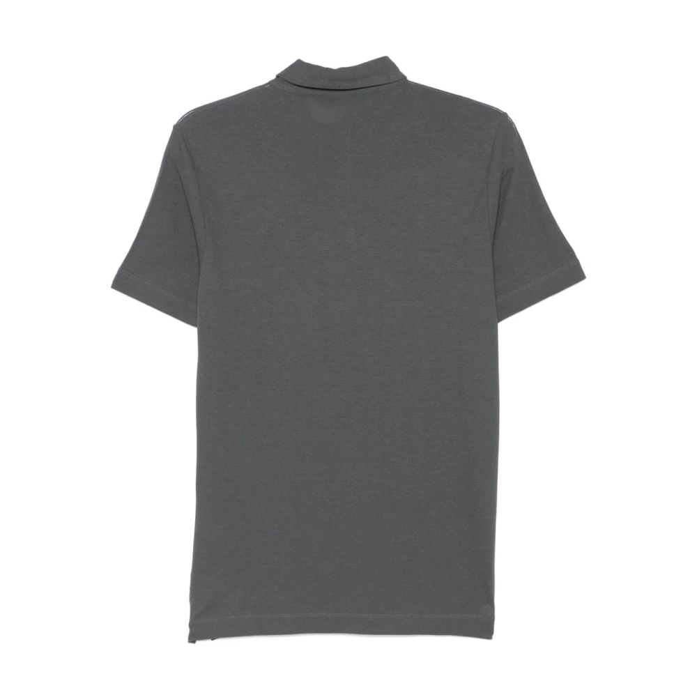 Zanone Grijze T-shirt voor mannen Gray Heren
