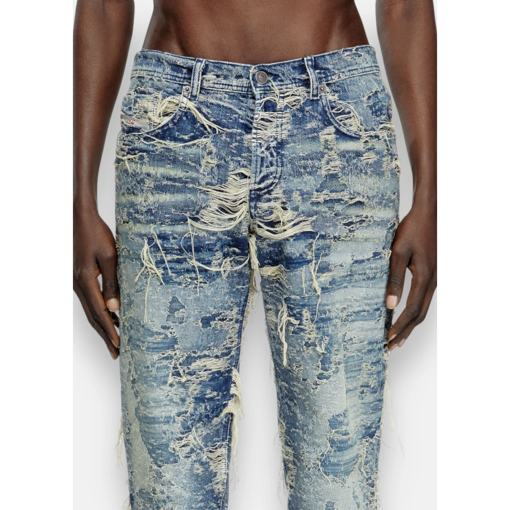 Diesel Regular-Fit Denim Jeans 2023 Blue Heren