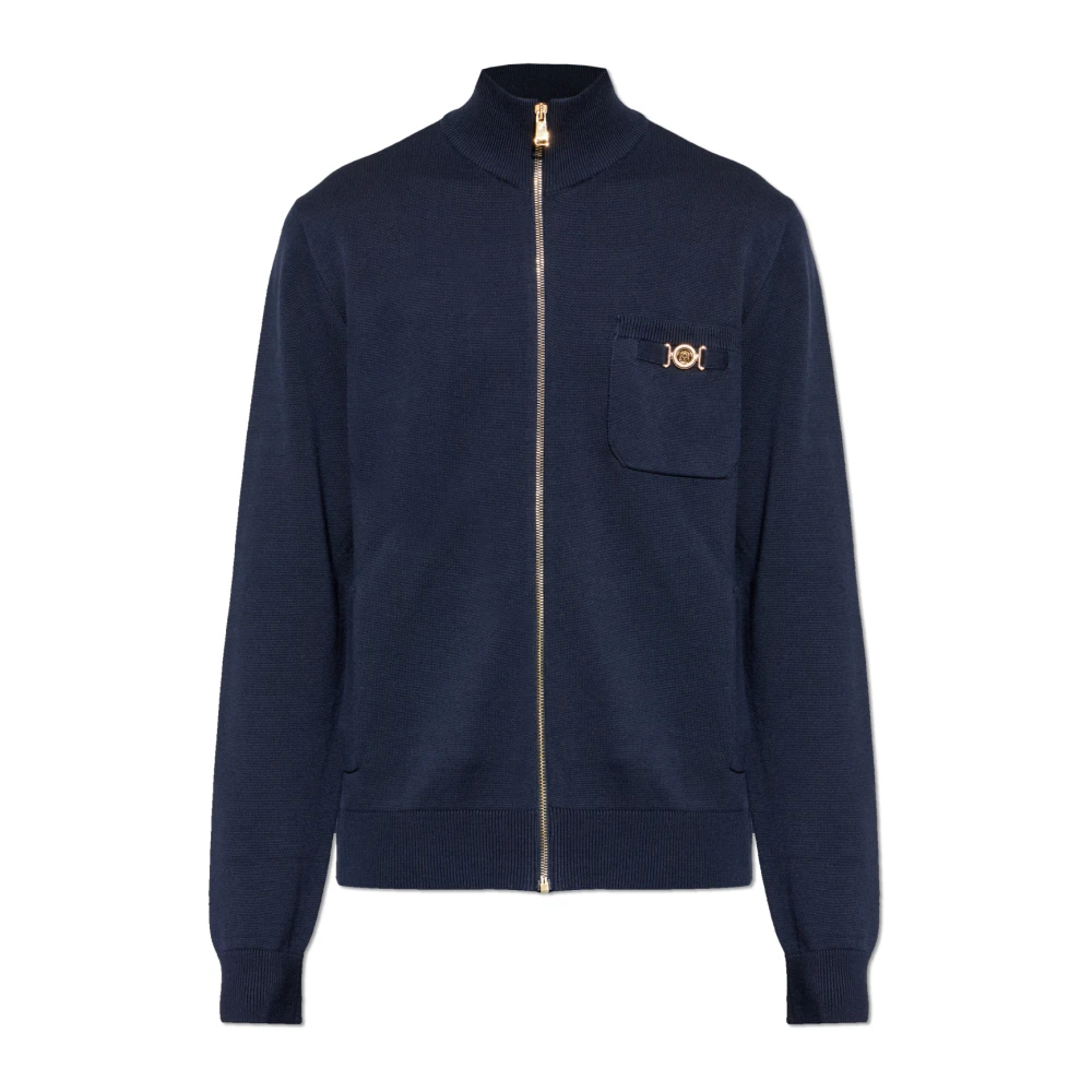 Versace Uomo Blu Maglie, Xl, New,