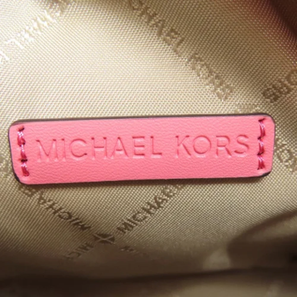 Michael Kors Pre-owned Fabric shoulder-bags Pink Dames