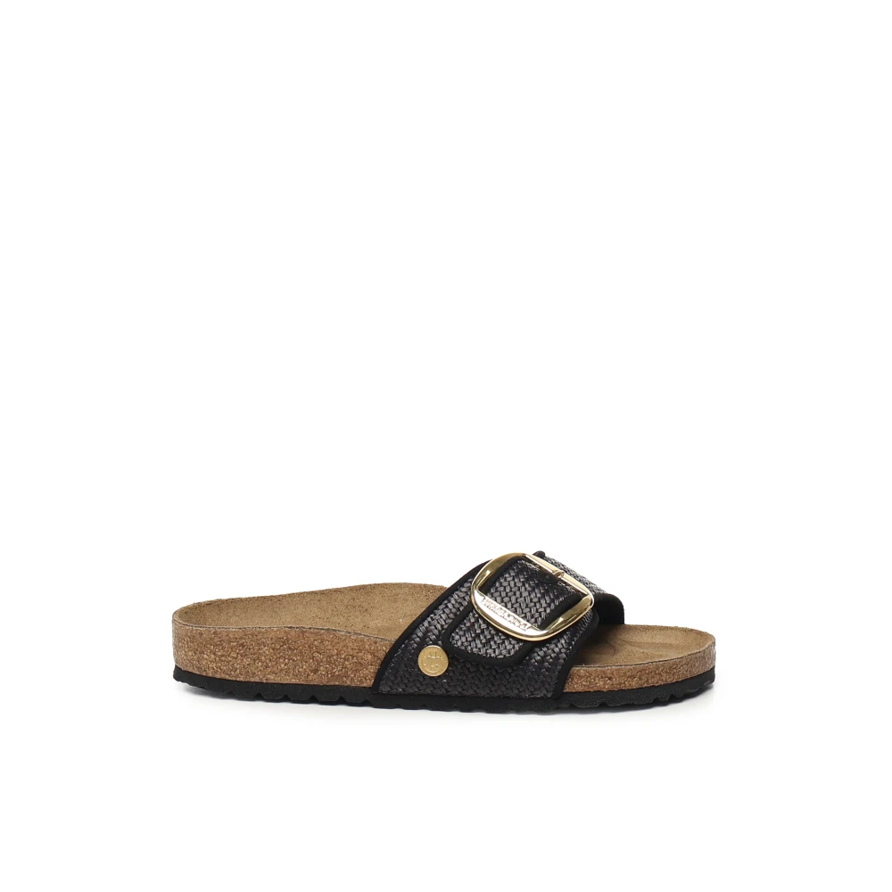 Birkenstock Women's Black Madrid Big Buckle Sandals