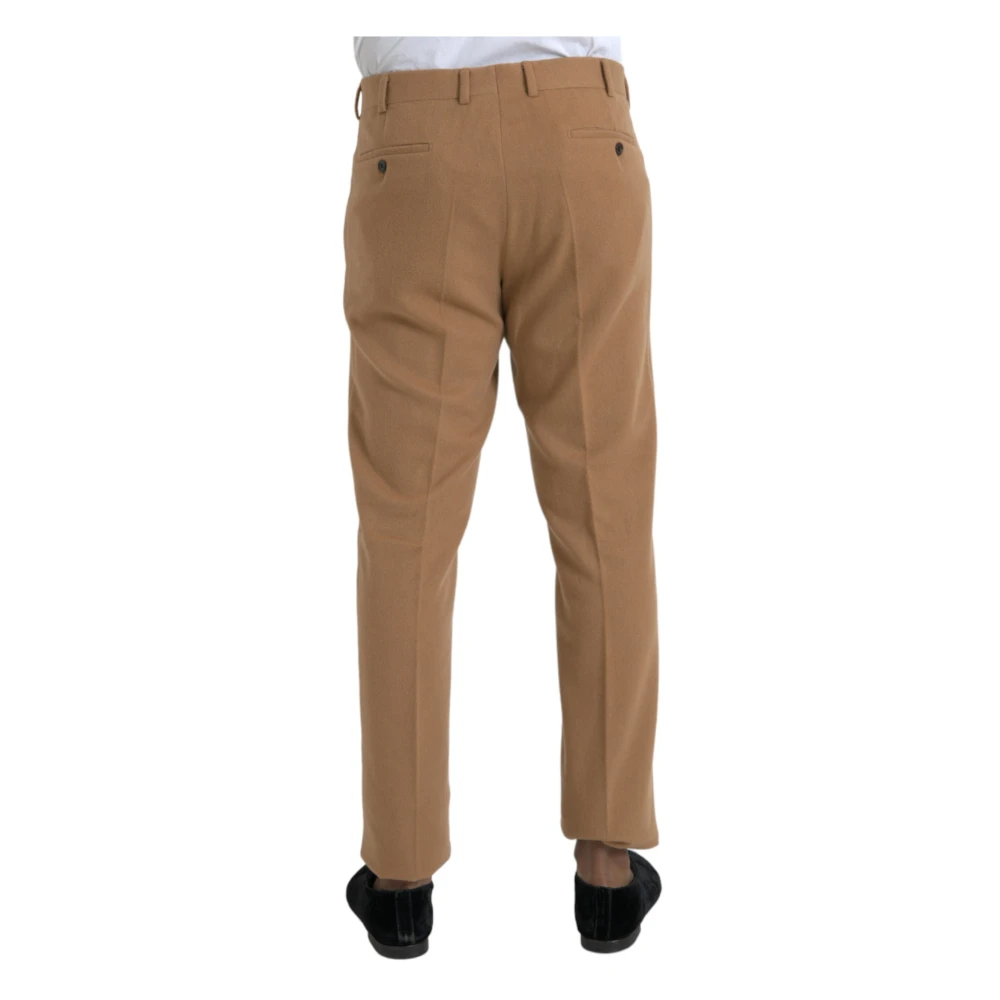 Prada Beige Kasjmier Heren Pantalons Beige Heren