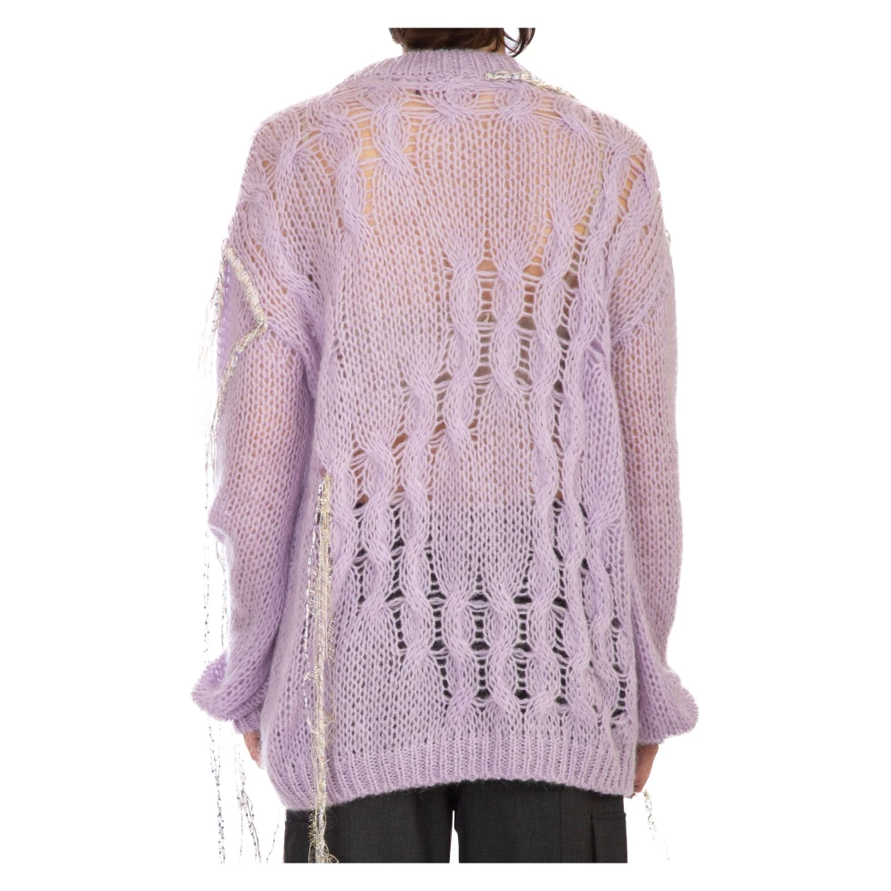 Seafarer Lange Trui Purple Dames