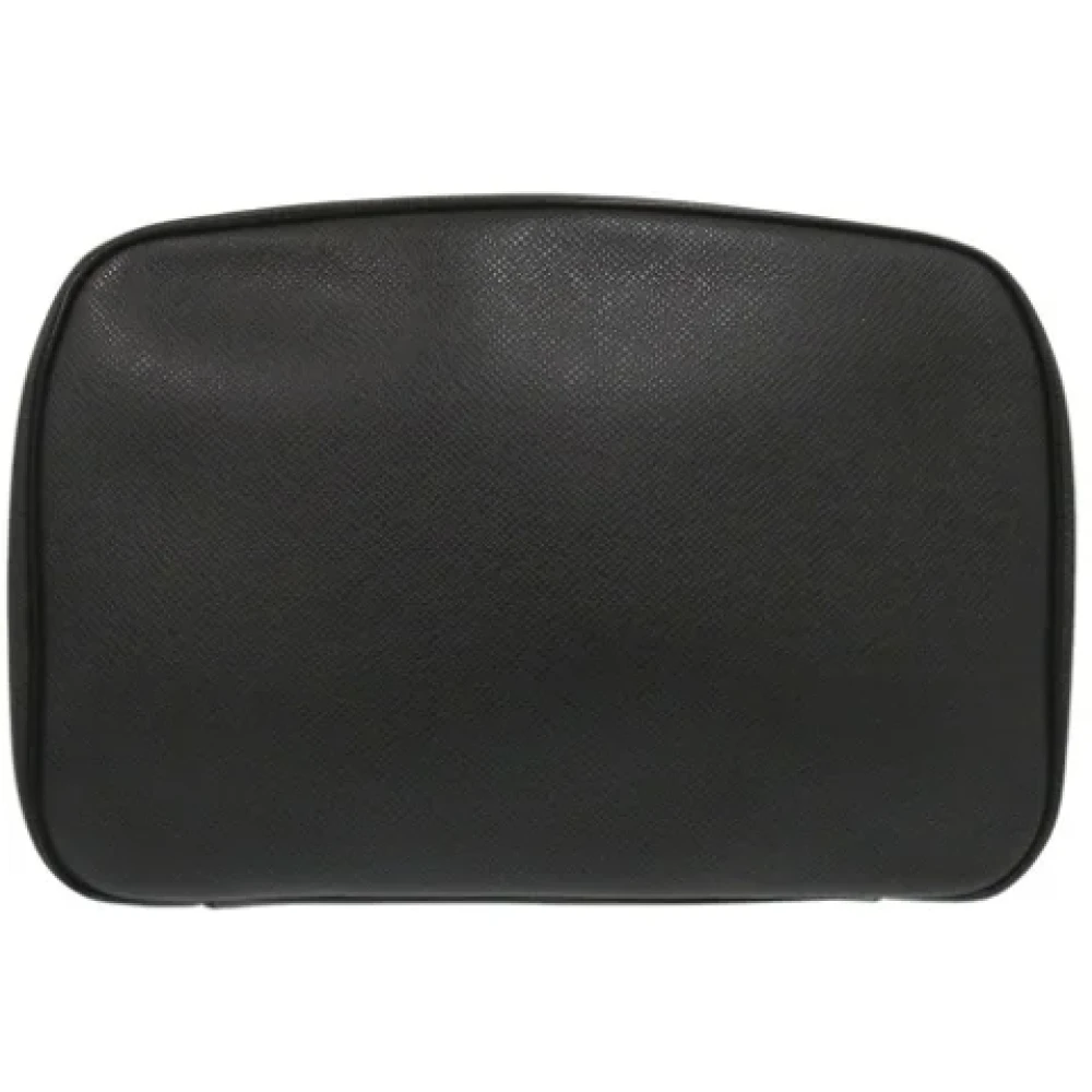 Louis Vuitton Vintage Pre-owned Leather clutches Black Dames