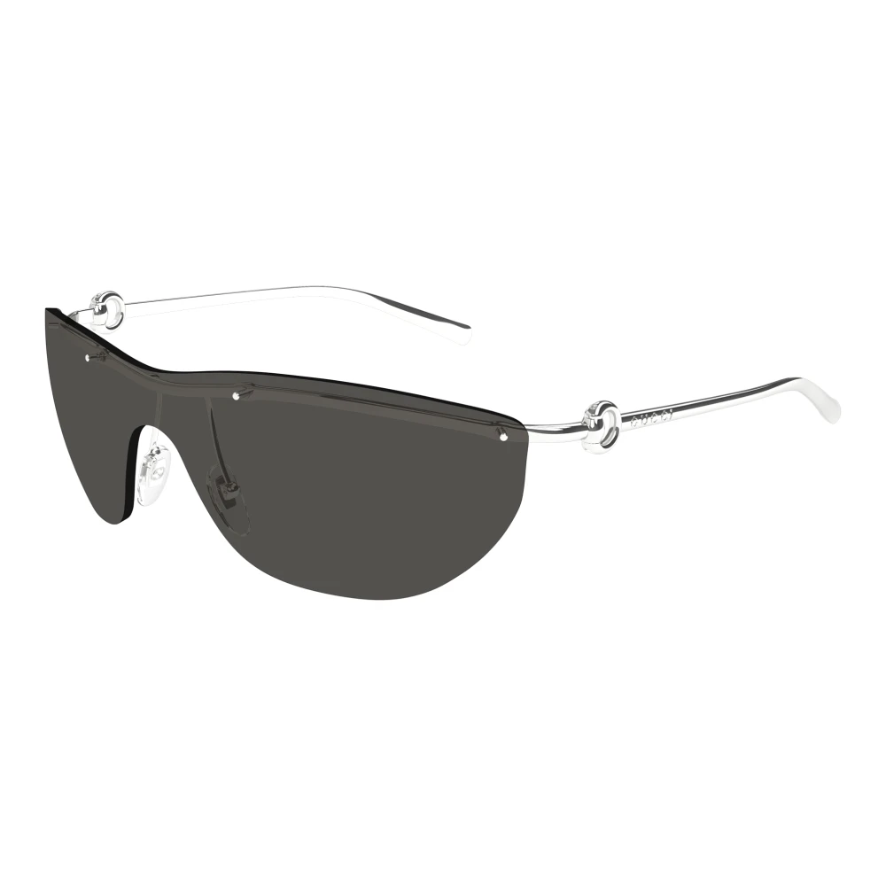 Gucci Women's Silver/Grey Stylish Sunglasses