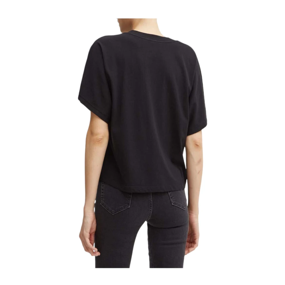 pinko Korte Mouw T-shirt Black Dames