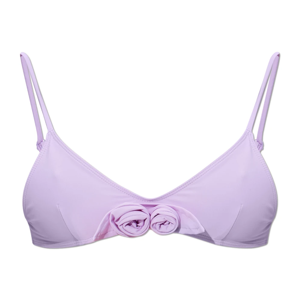 Coperni Women's Purple Bikini Top - Bikinis - M - Swimwear