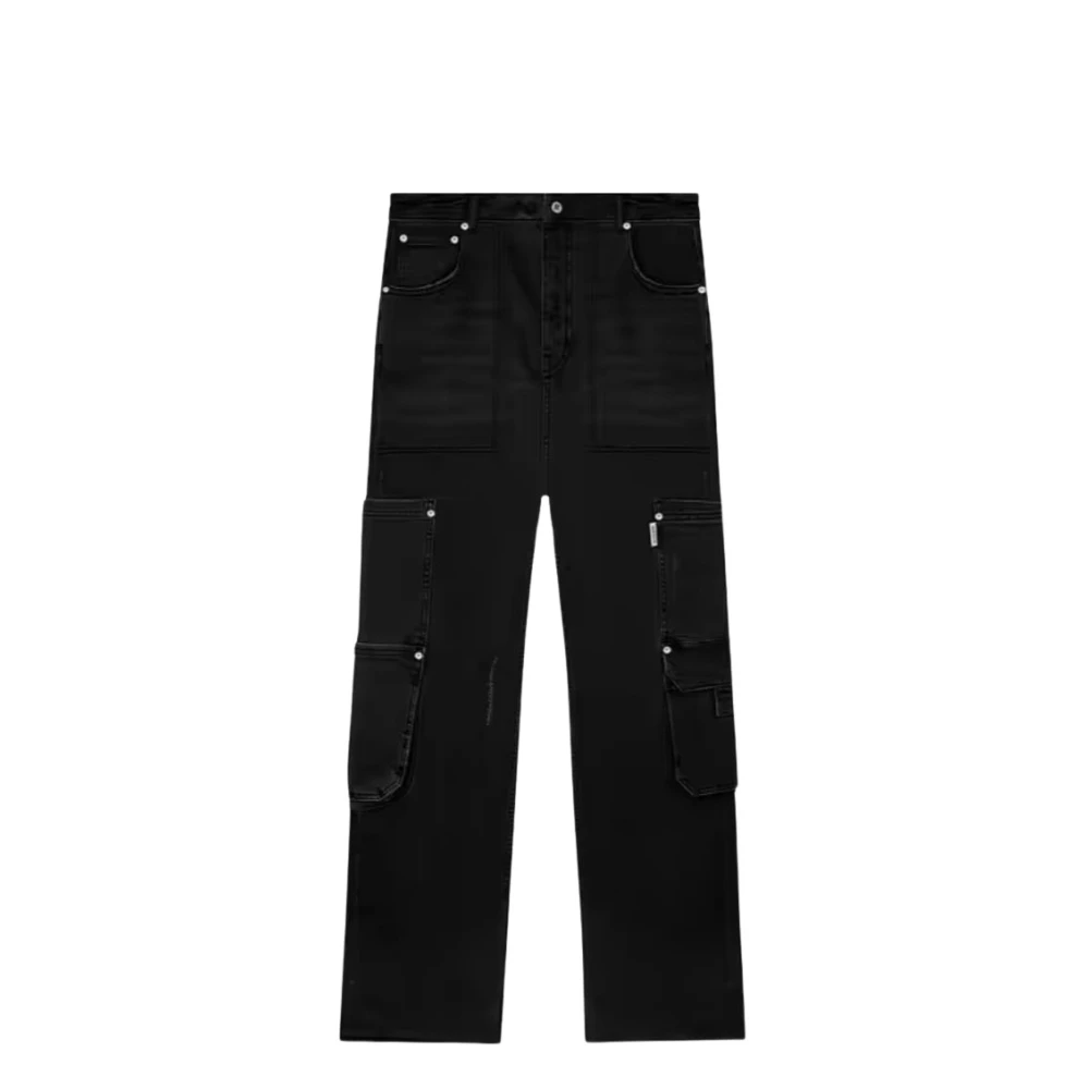 Represent Denim Workshop Broek in Zwart Black Heren