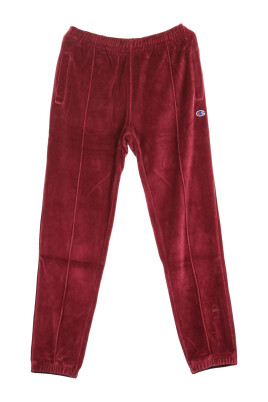 burgundy-straight-hem-byxor
