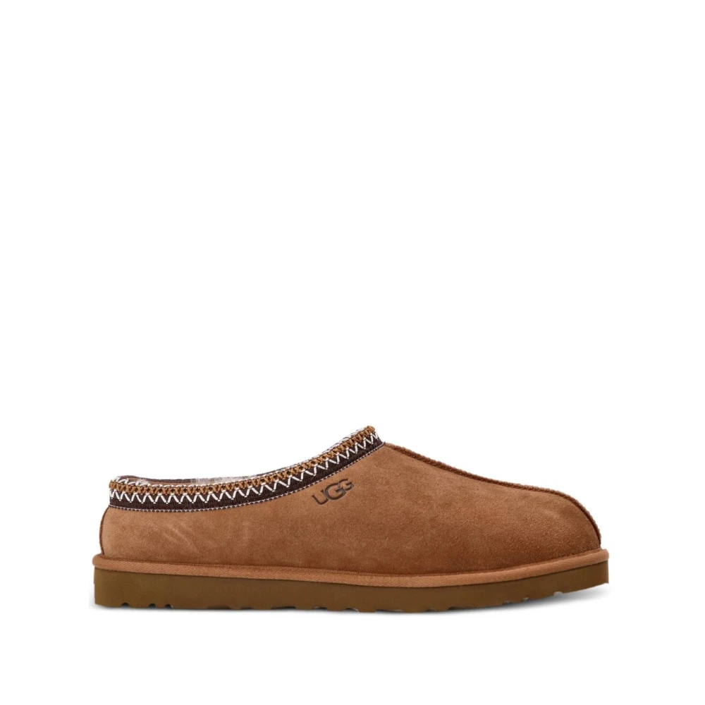Ugg Men's Brown Tasman Ii Slippers Chestnut - Slippers - 9 Uk - Shoes