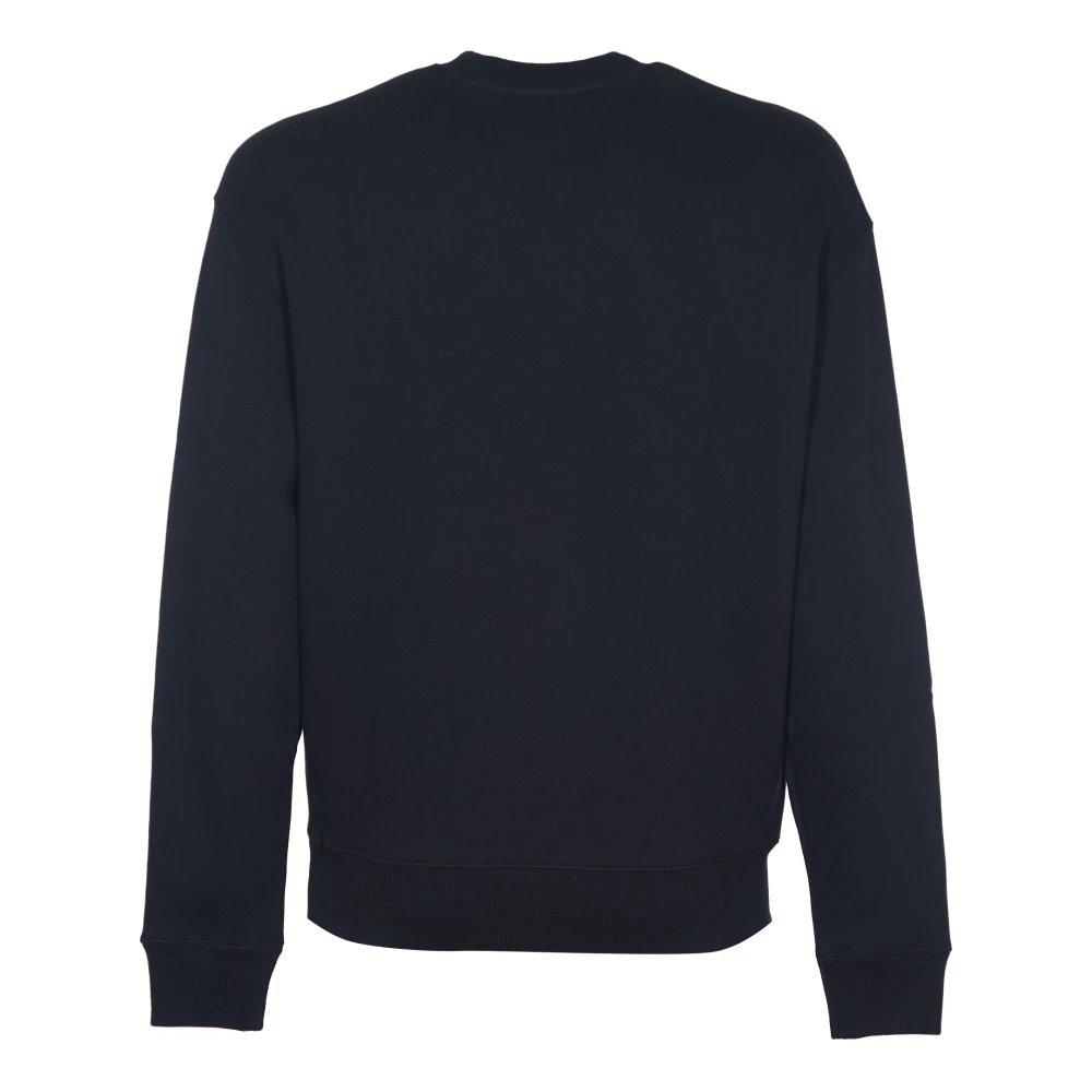 Maison Kitsuné Zwarte Speedy Fox Patch Sweater Black Heren