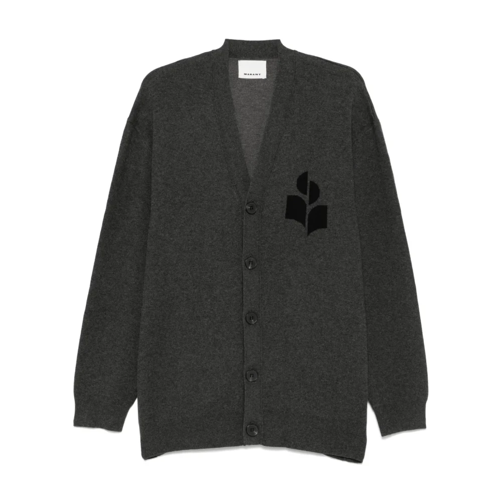 Isabel Marant Men's Gray Curtis Cardigan