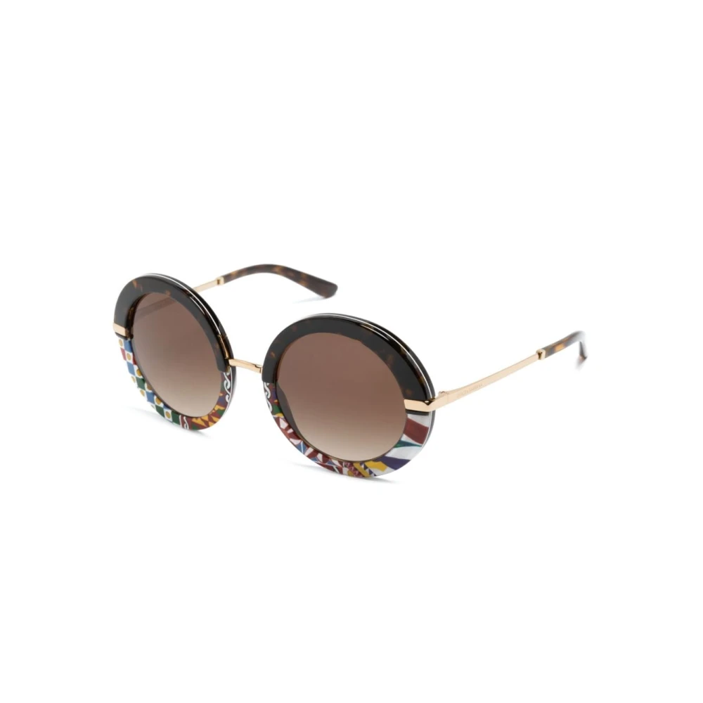 Dolce & Gabbana Dg4393 327813 Sunglasses Brun Dam