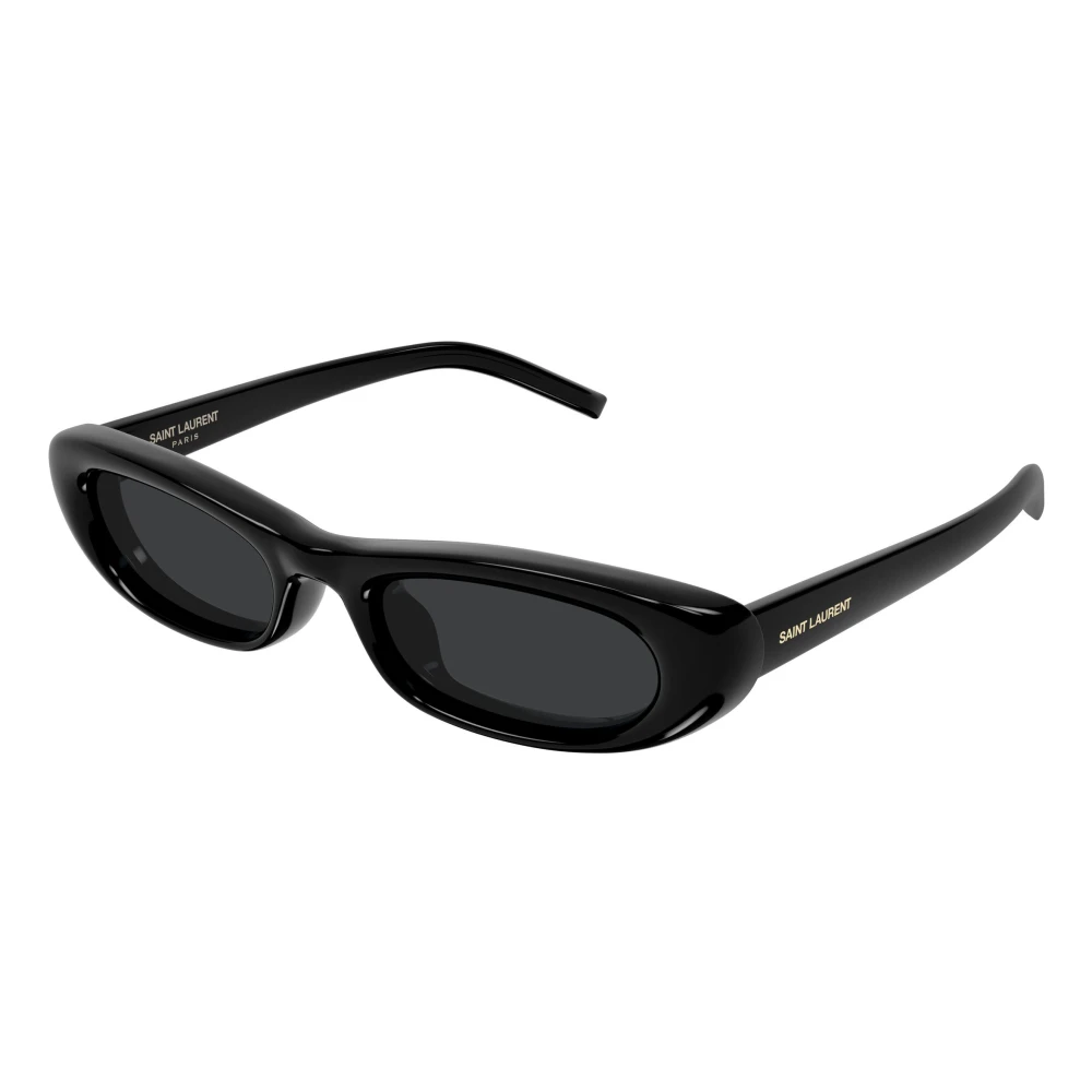 Saint Laurent Sl 557 Shade Plump Sunglasses - Female - Sunglasses - Black - 53 Mm - Accessories