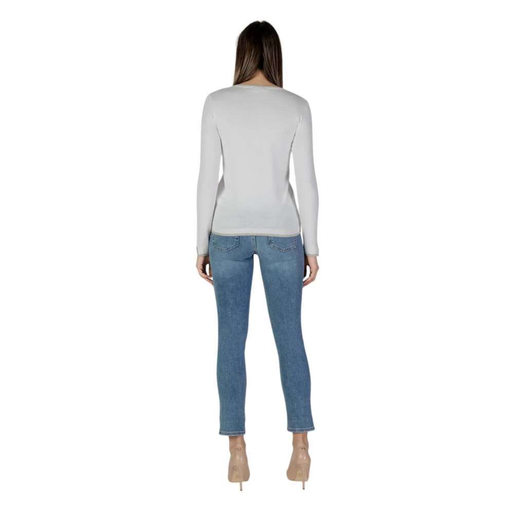 Liu Jo Lente Zomer Dames Sweatshirt Collectie White Dames